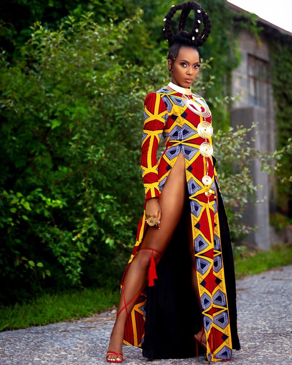 African Warrior Dress